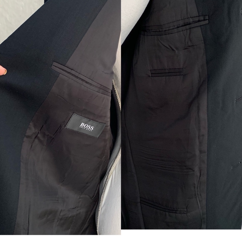 HUGO BOSS Einstein Beta Pure Wool black - Picture 3 of 6